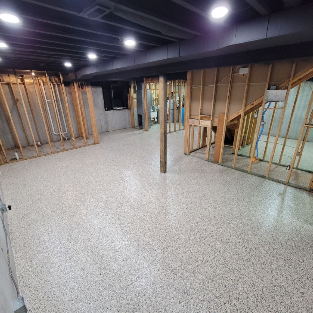 Basement floor coating Lake of the Ozarks