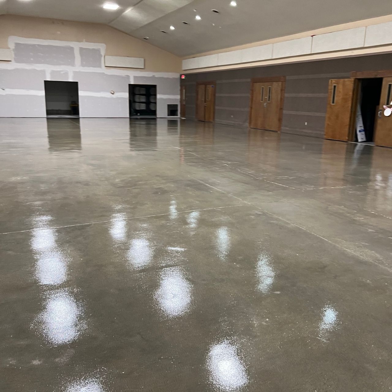 Church fellowship hall floor coating Missouri
