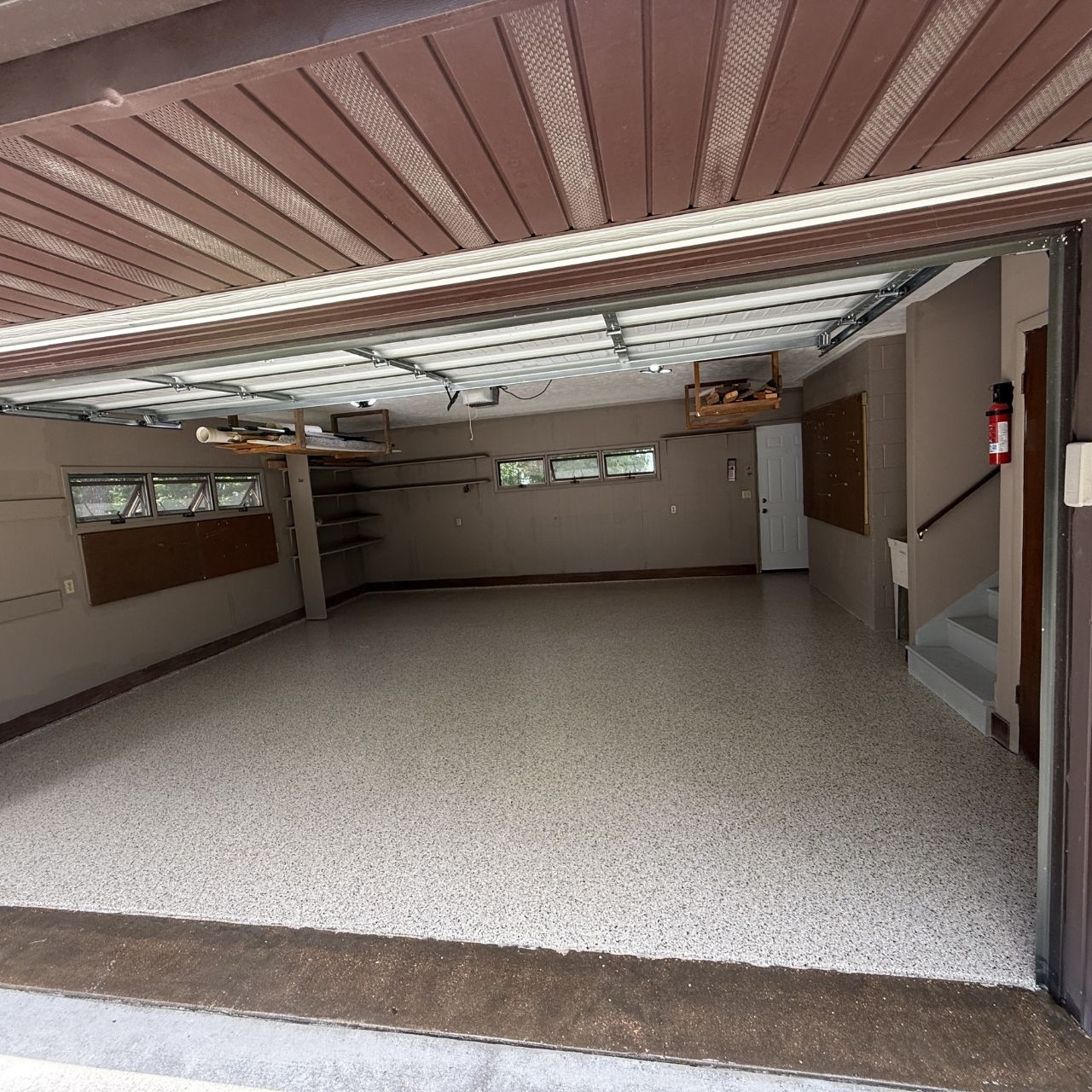 Full flake garage floor Camdenton MO