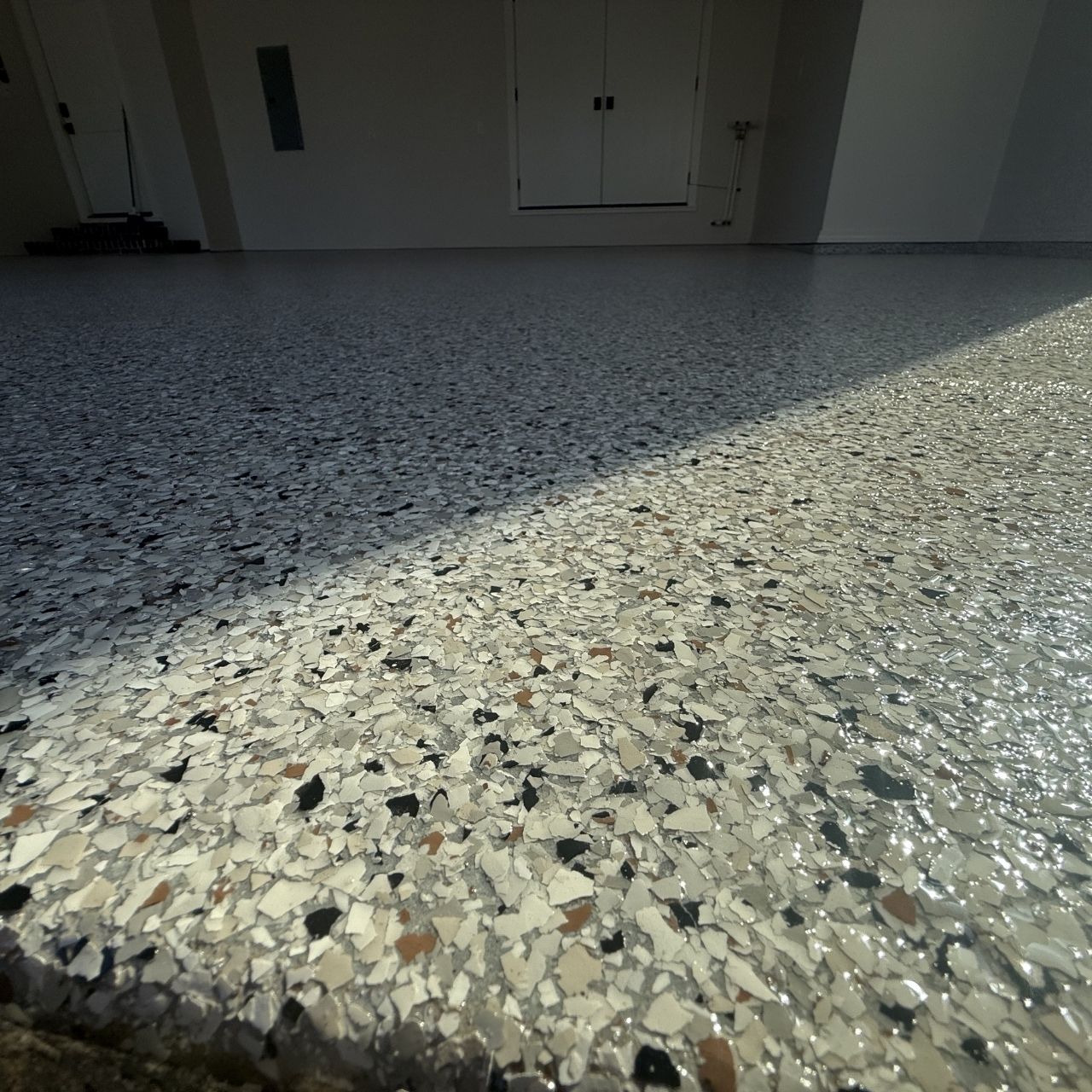 Epoxy garage floor home value